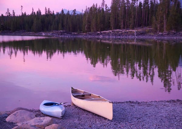 Cascade lakes, Oregon.